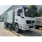 Shacman 4x2 16 Cubic Road Sweeper Advanced Sweeper Truck With High-Pressure Water Spray And Suction Nozzle For High Traffic Areas for sale