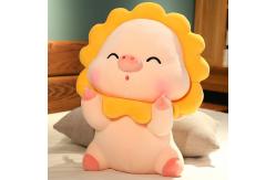 China ASTM 30cm Sitting High Sun Pig Stuffed Plush Toy supplier