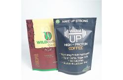 China Matte Aluminum Foil Coffee Packaging Bags with Customized Logo and Valve supplier