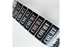 China Printing Adhesive Tamper Seal Stickers , Brand Custom Logo Sticker Roll supplier