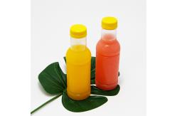 China 8oz PP Plastic Beverage Bottle For Yoghurt Milk Juice Hot Tea supplier