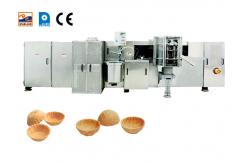 China Commercial Ice Cream Waffle basket Maker Automatic Rolled Sugar Cone Baking Machine supplier