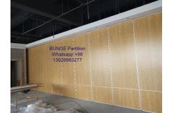 China Melamine Finished MDF Board Folding Partition Walls Width 500mm - 1230mm supplier