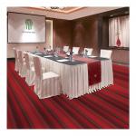 Tufted Striped Broadloom Carpet Polypropylene Fiber With Action Backing for sale