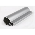 OEM Construction Anodized Aluminum Extrusion Profile Tolerance 0.02mm for sale