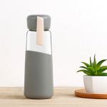 Unbreakable Glass Water Bottle BPA Free Borosilicate Material For Office