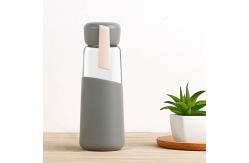 China Unbreakable Glass Water Bottle BPA Free Borosilicate Material For Office supplier