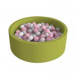 High Density Foam Round Ball Pool Round Ball Pit 90*30cm for sale