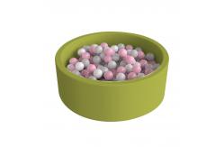 China High Density Foam Round Ball Pool Round Ball Pit 90*30cm supplier