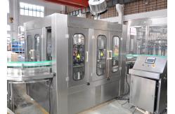 China 3000BPH - 24000BPH Automatic Carbonated Filling Machine For PET / Glass Bottle supplier