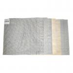 Customized Two Warp and Two Weft Mesh Cloth Train Interiors Window Fabric for sale