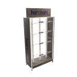Modern Flip Flop Display Stand Rotating Shoe Rack Display With Customized Logo