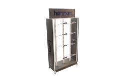 China Modern Flip Flop Display Stand Rotating Shoe Rack Display With Customized Logo supplier