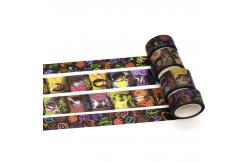 China CMYK Printing Kawaii Japanese Washi Tape For Beautifying Stationery supplier