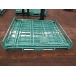 Movable 1 Ton Capacity Metal Pallet Cages With Steel Slabs for sale