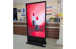 China Floor Standing Digital Signage 75 Inch Touch Screen Kiosk 4K LCD Display supplier