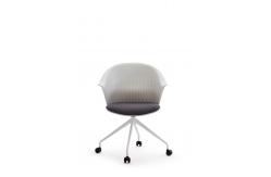 China Modern PP Office / School Training Room Chairs With Cotton Pad supplier
