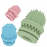 Soft Dog Toys For Heavy Chewers Bite Resistant Cute Cactus Tooth Grinding Toy Ball Bite Teeth Cleaning Dog Toys for sale