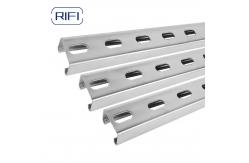 China Galvanized Sheet Slotted Strut With Galvanized Steel Slotted Strut Channel supplier