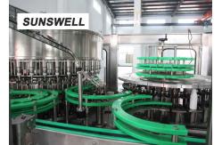 China Sunswell Customized Bottle Shape  Liquid Filling Machine  With Aluminum Foil Sealing supplier