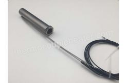 China Armored Nozzle Stainless Steel Heating Coil With Cap And PTFE Insulated Leads supplier