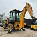 Landscaping Used Backhoe Loader Lingong SDLG LGB680 8 Ton for sale