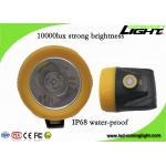 219lum 1.67W 450mA 10000lux Cordless Miners Cap Lamp for sale
