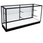 Commercial Retail Store Glass Display Case Cabinet Chain Floor Wood for sale