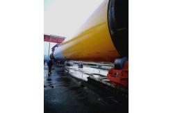 China Painting Welding Rotator Steel Roller Motorized Trolley supplier