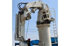 China 4T 14M Knuckle And Foldable Boom Marine Crane supplier