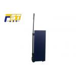 Easy Assembled Cardboard Trolley Box Light High Weight Capacity For Exhibition