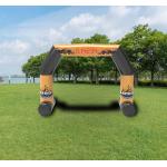 Outdoor Activities Competition Inflatable Start Finish Arch For Party Event