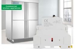 China Manual Electric AC 400VAC 63A 2 Pole 3 Pole Modular Contactor supplier