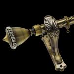 Simple Aluminum Alloy Final 28mm Curtain Rod Set for sale