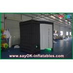 Inflatable Photo Booth Hire Club Led Black Inflatable Photo Booth , Foldable Portable Photo Booth for sale