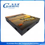 P3.91 LED Video Floor Interactive Video Floor High performance load bearing Anti-slip LED Video Screen for sale