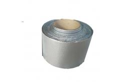 China cheap self adhesive butyl rubber super waterproof sealing tape with aluminium foil for roof supplier