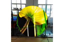 China Creative 220V Indoor Circular Round Led Screen Display For Retail Advertising supplier
