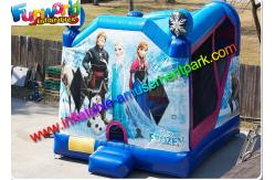 China Hot Frozen Combo Slide Inflatable , Inflatable Jumping Slide With PVC supplier