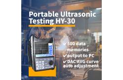 China Portable Ultrasonic Flaw Detector HY-30 | Chinese Source Manufacturer supplier