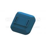 Molded Square Shape Blue Silicone Rubber Suction Cups For Vacumme Absorption PCB Board for sale