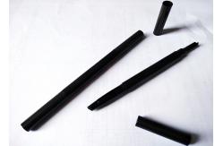 China ABS Plastic Black Auto Eyebrow Pencil Double End No Leakage 140mm Long supplier