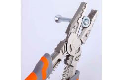 China Precise Multifunction Pliers Cutting Edges 62 HRC 224mm Universal Wire Stripping Tool supplier