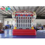 Inflatable Sports Games Amusement Inflatable Sports Games Basketball Target Shooting Game for sale