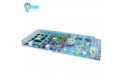 China 100-Passenger Ice Theme Indoor Playground for Kids - Customizable Naughty Castle supplier