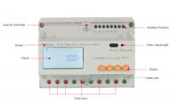China ICE certified Din Rail Smart Meter For Electrical Power Analyzer Acrel DTSD1352 supplier