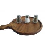 Mini Glass Seasoning Shakers Disposable Spice Shaker for sale