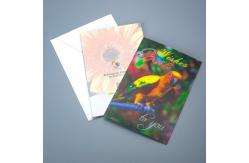 China Factory Hot Sale Custom Kpop 3D Lenticular Printing Postcard/ Business Card supplier