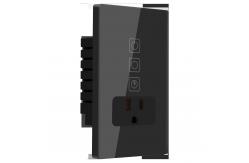 China Convenient Power Monitor 2 Gang WiFi Smart Switch AC110V-240V supplier