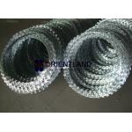 Electric Galvanized Iron Airport BTO-30 Razor Barbed Wire for sale
